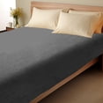 thumbnail image 2 of Elegants Soft Velvet Flannel Sheet Set Quality Warm Antis Statics Non Pilling Fuzzy Velvet Flannel Fleece Sheet Set, 2 of 6