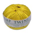 thumbnail image 1 of Boule en Ficelle de Chanvre Jaune 1 mm, 1 of 2