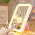 thumbnail image 3 of GlamEssence LED Student Dormitory Makeup Desktop Beauty With Lights For Home And Office Large Size With High Aesthetic Value, 3 of 4