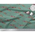 thumbnail image 2 of Soimoi Georgette Viscose Fabric Colorful Bird Print Fabric by Yard 42 Inch Wide, 2 of 3