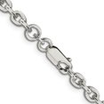 thumbnail image 3 of 925 Sterling Silver 4.5mm Cable Chain Bracelet, 3 of 5