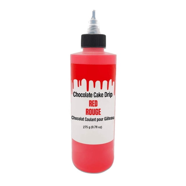 Roxy and Rich Chocolate Cake Drip 9.7 Fluid Ounces Red