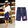thumbnail image 2 of Birdeem Ensemble Haut et Short pour Femmes Shorts à Taille Élastique avec Cordon de Serrage, 2 of 12