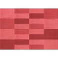 thumbnail image 1 of Ahgly Company Tapis Rectangulaire Rouge Lavable en Machine, 3 Pieds x 5 Pieds, 1 of 7