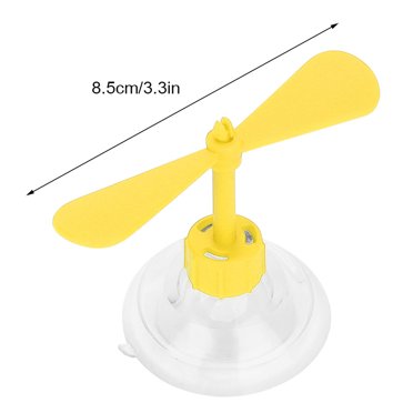 Motorcycle Helmet Propeller, Decorative Helmet Suction Cup Rubber and Plastic Motorcycle Helmet Propeller
