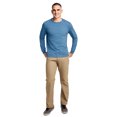 thumbnail image 4 of Jockey T-Shirt à Manches Longues à Col Ras du Cou pour Hommes en Coton 100 % Legacy, 4 of 5