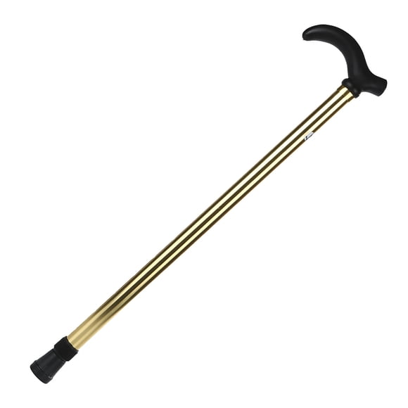 Folding Walking Cane,Telescopic Mobility Stick,Self Standing Walking Aid,20.8 Inch Lightweight Aluminum Alloy Foldable T Handle Walking Cane Adjustable Collapsible Mobility Support Stick,yellow