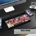 thumbnail image 3 of serony 308i Bluetooth Wireless Keyboard 84 Keys Round Button Gaming Keyboard Compatible for Windows/Mac/Android/Ios, 3 of 9