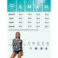 thumbnail image 3 of Charmo Women's Long Sleeve Rash Guard Tie Dye UV Protection Swim Shirt UPF 50, 3 of 6