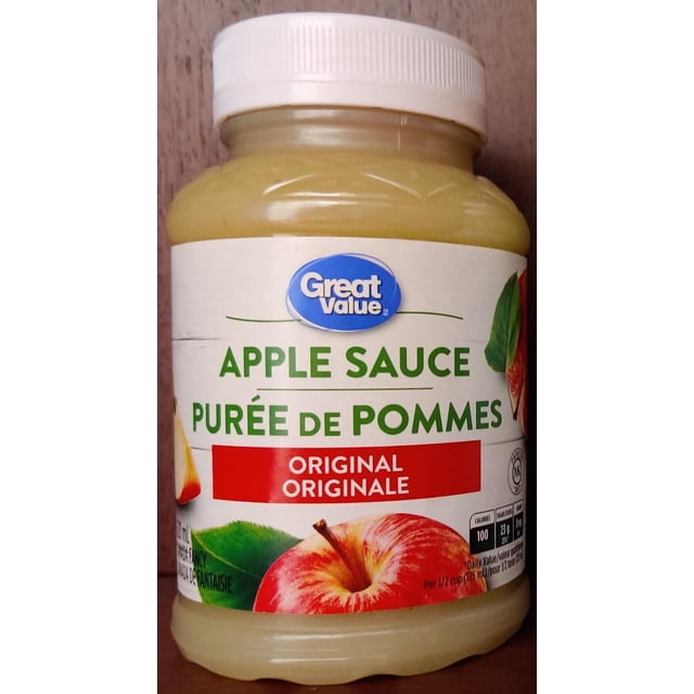 Great Value Original Applesauce 620 ml