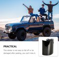thumbnail image 3 of SKISUNO 1Pcs Windshield Banner Black PVC for Car Styling 140X20cm, 3 of 8