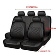 thumbnail image 3 of Universal Car Seat Cover Set PU Leather Vehicle Cushion Full Surrounded Protector, 3 of 5