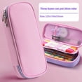 thumbnail image 1 of Boovnll Pencil Pouch, Purecolor Large Capacity Pencil Case Multifunctional Pencil Case Cute Practical Pencil Case Boys and Girls Students Universal Multicolor Optional, Pencil Case, 1 of 1