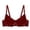 Rouge, variante sur Gpoecd Soutiens-gorge Sans Fil pour Femmes, Bretelles Fines, Dentelle, Galbant, Push-Up, Légèrement Rembourré, Bas, Quotidien, Décontracté, Soutiens-Gorge pour Femmes, Bleu, P
