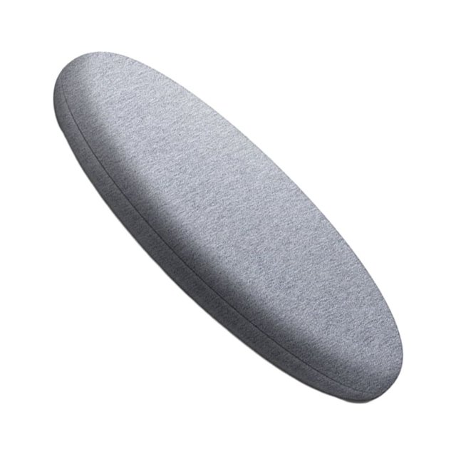 kurtrusly Polyvalent Coussin de Chaise Adapté à Toute Chaise dans la Maison Coussins Ronds Coussins Polyester Siège Coussins de Chaise Coussins Gris Clair 40cm 1Set