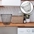 thumbnail image 2 of MOVTOTOP Metal Wire Basket Storage Organizer Desktop Container Iron Storage Basket Fruit Holder (L), 2 of 8