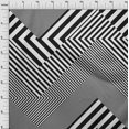 thumbnail image 4 of oneOone Viscose Chiffon Black Fabric Sewing Craft Projects Fabric Prints By Yard 42 Inch Wide, 4 of 5