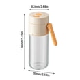 thumbnail image 3 of Matoen Kitchen Ration Pot Seasoning Box Glass Kitchen Seasoning Pot Proof Sealed Seasoning Pot Bottle, 3 of 7
