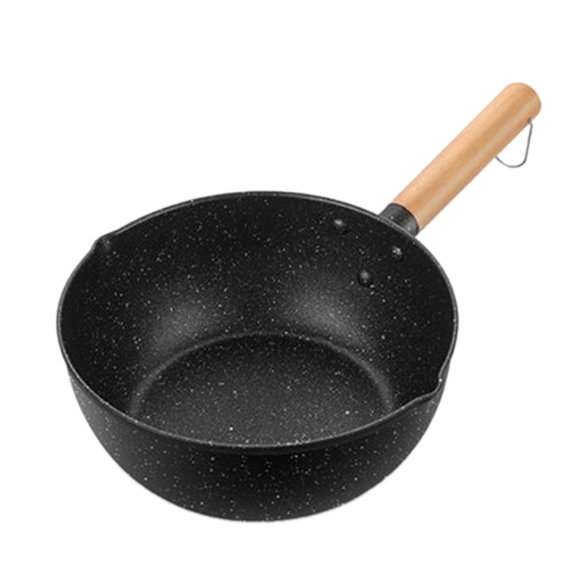 OULII 1Pcs Non Stick Milk Pan for Kitchen Use with Environmentally Friendly Materials