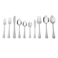thumbnail image 4 of Mainstays Splendent 46 Piece Stainless Steel Flatware Set with Wooden Tray Organizer, Silver Tableware, 4 of 9