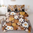 thumbnail image 1 of YST Ensembles de Literie Bohèmes d'Automne à Fleurs pour Lit Simple 7 Pcs, Ensemble de Lit Réversible Tout-en-un, Ensemble de Couette Boho Farmhouse Rustique Tournesol Marguerite Couette Groovy Power Flower Ensemble de Lit, 1 of 5