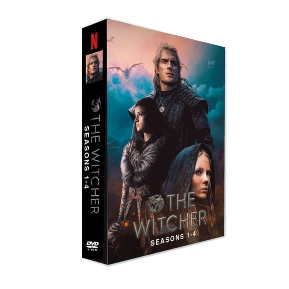 The Witcher : The Complete Seasons 1-4 (DVD)