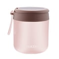 thumbnail image 2 of Insulated Food Jar, Vacuum Soup Thermos for Hot Food Adults, Stainless Steel Leak Proof Lunch Container with Folding Spoon for Office Camping Picnic Travel Outdoors, 2 of 9