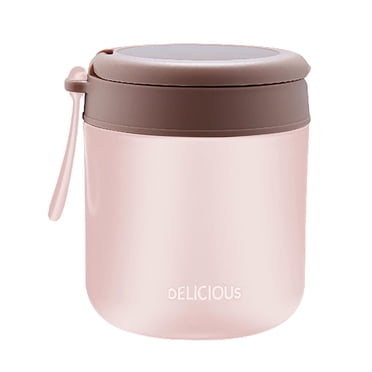 Agiferg Nouvelle Tasse à Soupe Isolée, Tasse d'Eau Scellée, Marmite à Soupe Personnalisée, Tasse avec Poignée Cadeau