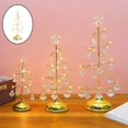 thumbnail image 4 of Christmas Tree Light Night Light Wrought Night Light Iron for Bedroom Living Room Decor Gold M, 4 of 7