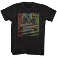 thumbnail image 1 of Back To The Future T-Shirt Rétro Noir pour Adulte, 1 of 2