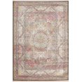 thumbnail image 1 of Ivory Geometric Distressed Oriental Turkish Area Rug, 1 of 5
