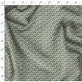 thumbnail image 4 of Soimoi Gray Moss Georgette Fabric House Architectural Printed Fabric 1 Yard 42 Inch Wide, 4 of 5