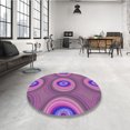 thumbnail image 4 of Ahgly Company Tapis Rectangulaire Lavable en Machine Intérieur Transitionnel Orchidée Violet, 8 Pieds x 12 Pieds, 4 of 7
