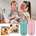 thumbnail image 1 of Cagogo 2Pcs Mini Yogurt Maker Machine, Homemade Yogurt Cup For Kitchen And Office, Portable Glass Yogurt Machine With Automatic Function For Healthy Diet, 1 of 9