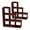 Brun, variante sur ClosetMaid Organisateur Décoratif Empilable à 2 Cubes Cubeicals, Cerisier Foncé (Lot de 2)