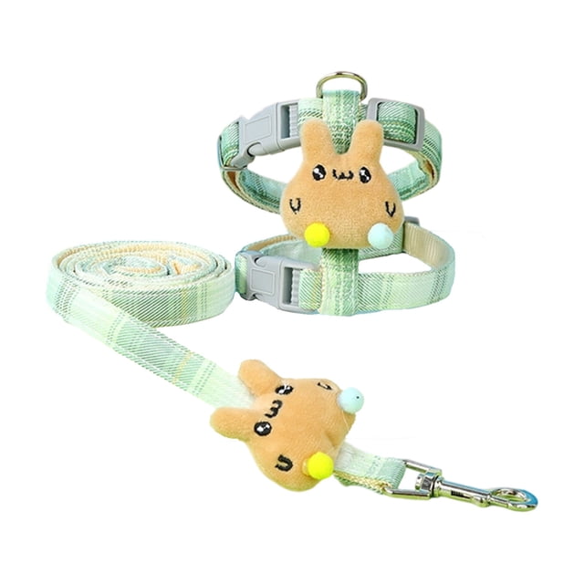 Escape Proof Adjustable Cat Harness and Leash Set for Secure Outdoor Walking Adventures