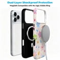thumbnail image 3 of SKLYDDI Étui Fleur Rose Mignonne pour iPhone 11, Compatible avec MagSafe, 3 of 7