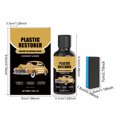 thumbnail image 3 of 50Ml Automotive Plastic Parts Retreader Plastic Parts Retreader Automotive Interior Cleaner, 3 of 9