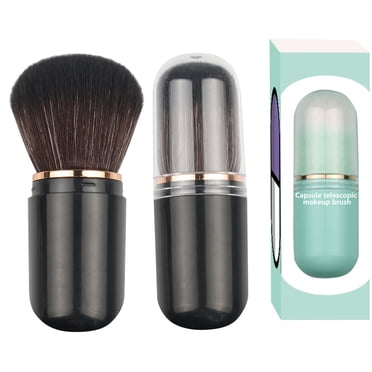 FcBaudy Makeup Brushes, Makeup Kit Capsule Retractable Makeup Brush Portable Beauty Tool Makeup Brush Makeup brush