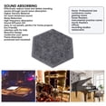 thumbnail image 3 of 12PCS Acoustic Panels High Density Polyester Fiber Soundproofing Panels Easy to Install, Great for Studio, Office, Home Studios, 3 of 7