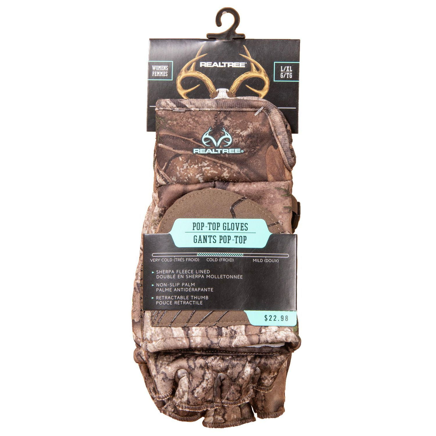 Realtree APX Women's Pop Top Gloves