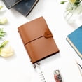 thumbnail image 1 of Tyidzon Notebook Leather Notebook Travel Diary Student Notebook, Back to School Supplies, 1 of 7