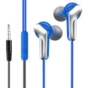 WIFKLSIIPG Earphones in Ear Headphones with Microphone 3.5mm Wired Earbuds for Ios and Android Smartphones Laptops Mp3 Gaming Walkman