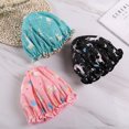 thumbnail image 5 of Bonnet de Douche, Bonnets de Douche pour Femmes, Bonnet de Douche à Double Couche Imperméable Protection des Cheveux Bonnets de Douche en EVA Réutilisables, 5 of 5