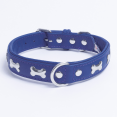 thumbnail image 1 of ROTTERDAM Os Collier pour Chien en Cuir Os à Rangée Simple, 1 of 4