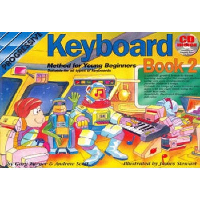 Progressive Clavier Électronique pour Jeunes Débutants : Livre 2 / Pack CD