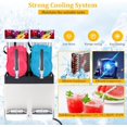 thumbnail image 2 of 3L x 2 Tank Commercial Slushy Machine - Frozen Beverage Maker with Automatic Cleaning for Cafe Restaurant and Home Use, 2 of 8