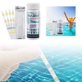 thumbnail image 3 of Hearth & Gear 7 In 1 Swimming Pool Test Paper PH Test Paper Water Quality Test Paper PH Water Quality Test Strip Swim Training Set Swim Snorkel for Lap Swimming Float for Pool for Kids Hand Boards for, 3 of 7