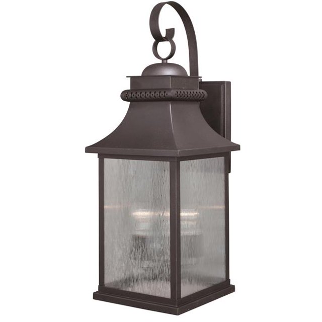 Vaxcel International T0475 Applique Murale Extérieure Cambridge 10 Po. en Bronze Huilé