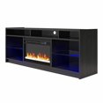thumbnail image 4 of Ameriwood Home Luna Fireplace TV Stand for TVs up to 65", Black Oak, 4 of 9